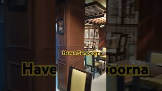 HavenSampoorna Veg Restaurant Besant Nagar [upl. by Crary]