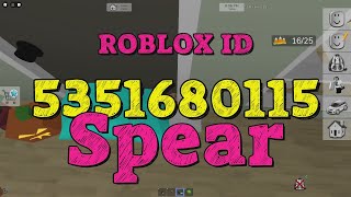 SPEAR Roblox Song Codes [upl. by Edgell]