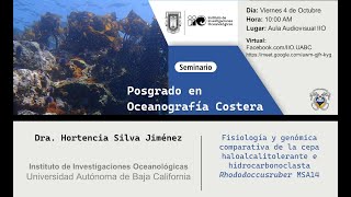 Seminario Posgrado en Oceanografía Costera [upl. by Seward]