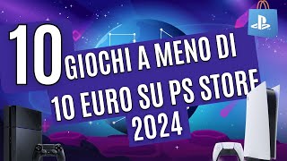 10 GIOCHI A MENO DI 10 EURO PER PS4  PS5  sconti febbraio 2024 playstation store playstation ps5 [upl. by Acimehs17]