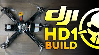 Rotor Riot Spec Kwad  HD1 Build with DJI FPV System [upl. by Ennaitsirhc]