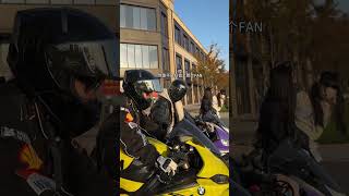 When I encounter haters skateboards motorcycles BMW s1000rr [upl. by Joiner]