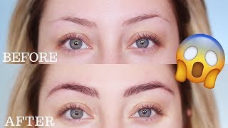 HOW TO TINT YOUR EYEBROWS  Glamnanne [upl. by Hestia]