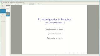 ZYNQ Ultrascale PL Reconfiguration Under PetaLinux [upl. by Dyanna]