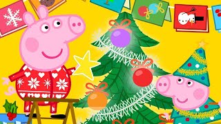 Peppa Siert De Kerstboom 🎄 Tekenfilm  Peppa Pig Nederlands Compilatie Nieuwe [upl. by Sacram]