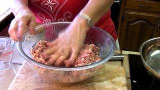 Meatballs  Mama Tonis Sicilian Meatballs  SimplySiciliannet [upl. by Eigla]