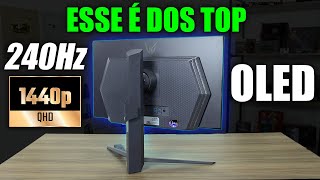 O MONITOR GAMER OLED QUE É BOM EM TUDO LG ULTRAGEAR 27 [upl. by Avan]