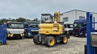 New Holland MH 26 mobile excavator from year 2011  SOLD [upl. by Clere235]