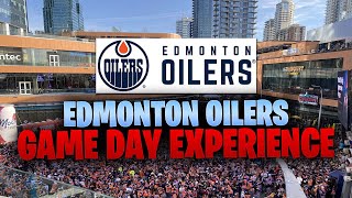 Edmonton Oilers Game Day Experience [upl. by Aticilef587]