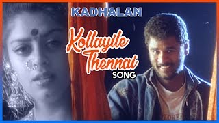 AR Rahman Tamil Hit Songs  Kadhalan Tamil Movie  Kollayile Thennai Song  Prabhudeva  Nagma [upl. by Natsirk]