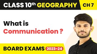 What is Communication  Lifelines of National Economy  Class 10 Geography Chapter 7 202324 [upl. by Anelas]