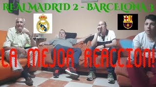 La Reaccion Del CLASICO  MADRID 2  BARCELONA 3  RexSebas [upl. by Eniagrom]