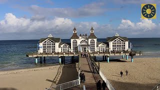 INSEL RÜGEN  Ostsee quotHerbstimpressionen aus den Ostseebädern Binz  Sellin  Baabequot [upl. by Ttergram297]