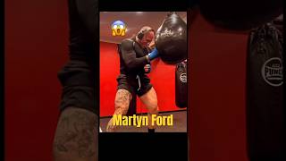 Martyn Ford VS Brian Shaw MMA Training viral short [upl. by Sorazal]