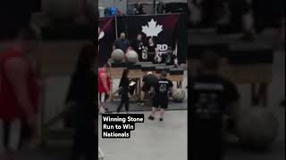 I WON NATIONALS motivation strongman competition sports athlete [upl. by Wardieu]