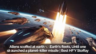 Aliens Laughed at Earths Defenses Until One Ship Fired WorldDestroying Missile Best HFY Chronicles [upl. by Krystin686]