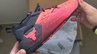 UNDER ARMOUR PROJECT ROCK 6  unboxing  from Gosport [upl. by Atteloj]