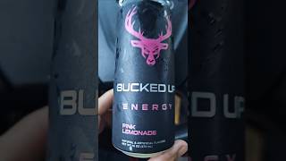 BuckedUp Energy Drink Review  Pink Lemonade [upl. by Victor]