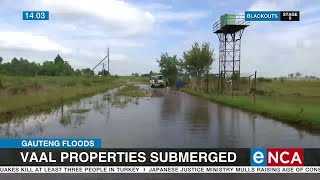 Vaal residents mopping up following weekend’s flooding [upl. by Tavy]