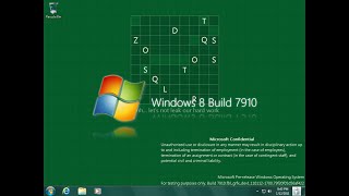 Taking a look at Windows 8 Build 7910 [upl. by Minabe]