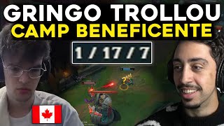 O GRINGO PASSOU DOS LIMITES LUCAS INUTILISMO NA SUPER SOLOQ  RENECRODILO LEAGUE OF LEGENDS [upl. by Nrek]