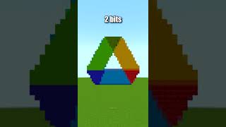 Minecraft Google 64 bits 32 bits 16 bits 8 bits 4 bits 2 bits 1 bit [upl. by Aitropal]