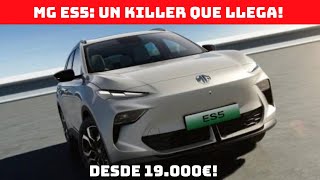 MG ES5 SUV Killer para barrer el mercado Europeo [upl. by Ainattirb]