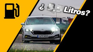 ⛽ SKODA OCTAVIA ✅️🫣 Consumo REAL 20 TDI 150 CV [upl. by Akceber]