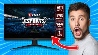 MSI Optix G271 Test  IPS 144Hz 1ms 1080p [upl. by Releehw]