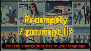 Promptly meaning with 5 examples [upl. by Caddaric]