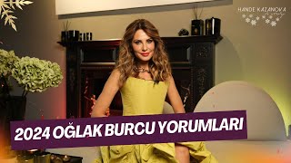 YILIN EN KEYİFLİSİ  2024 Yılı Oğlak Burcu Yorumları  Hande Kazanova ile Astroloji [upl. by Ivanna]