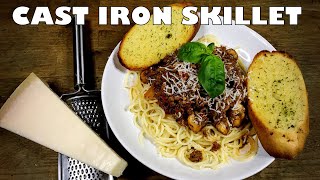 How To Make Spaghetti Bolognese  Dutchy Cooking  Cast Iron Wednesday [upl. by Suzzy990]