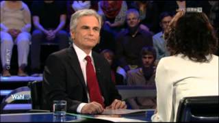 07 TVKonfrontation 090913 Faymann vs Glawischnig [upl. by Comptom]