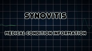 Synovitis Medical Condition [upl. by Sup]