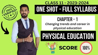 Changing trends and career in physical education  Chapter 1  Class 11  Physical education [upl. by Dazhehs]