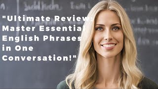 Ultimate Review Master Essential English Phrases in One Conversation [upl. by Eetse283]