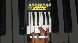 Acordes de piano para principiantes [upl. by Yrahca]