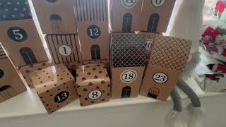 KESOTE 24 Empty Advent Calendar Boxes to Fill Christmas Advent Calendar 2024 for Adults Countdown [upl. by Nahallac]