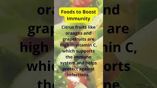 Foods to Boost Immunity [upl. by Ylevol]