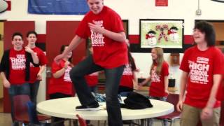 quotHigh School Musicalquot Flash Mob Cinnaminson High School NJ [upl. by Nawiat]