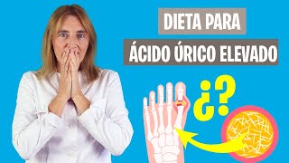 Cómo BAJAR el ÁCIDO ÚRICO  Cómo reducir el acido úrico y ataques de gota  Nutrición clínica [upl. by Ashjian]