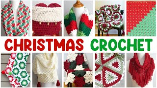 10 CHRISTMAS CROCHET Patterns Easy amp Festive [upl. by Enylodnewg436]