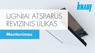 Ugniai atsparus revizinis lubų liukas BS90 [upl. by Daniels]