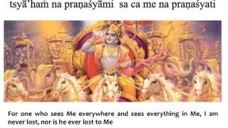 Bhagavad Gita Chapter 6  Verse 30 [upl. by Melliw]