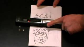 How To Use VuPoint Solutions Magic Wand Portable Scanner [upl. by Amargo389]