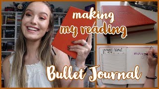 ❀ Making My Reading Bullet Journal ❀ [upl. by Acinoreb356]