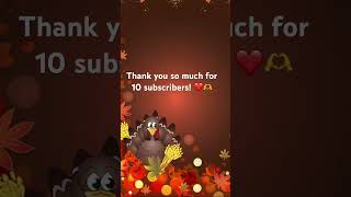 Thank you so much next goal is 50 music song happy gobble gobble day [upl. by Hawk518]