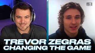 Trevor Zegras Reacts to Torts Comments 👀 [upl. by Hemminger]