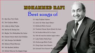 BEST OF MOHAMMAD RAFI HIT SONGS Mohammad Rafi Old Hindi Superhit Songs [upl. by Shep748]