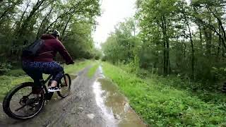 Mountainbike elektrische tocht bij Durbuy [upl. by Einnej]